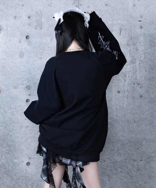 Amilige（アミリージュ） トレーナー スウェット Bear who lost love