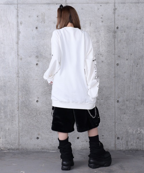 Amilige（アミリージュ） トレーナー スウェット Bear who lost love