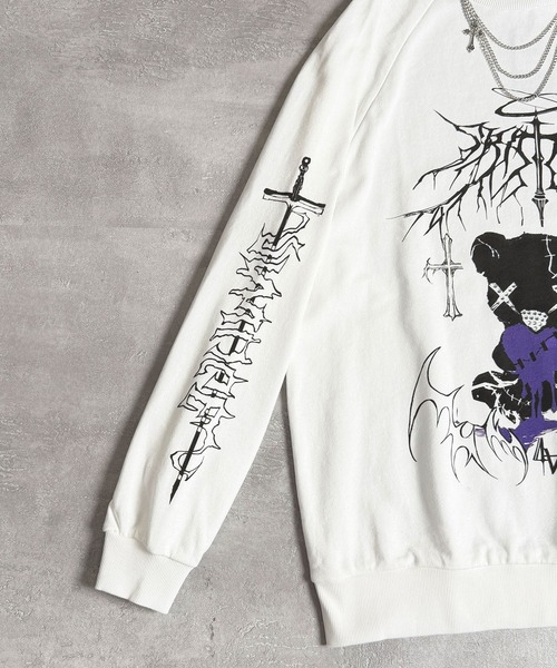 Amilige（アミリージュ） トレーナー スウェット Bear who lost love