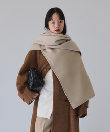 ADAM ET ROPE'（アダムエロペ） ストール マフラー カシミアブレンド