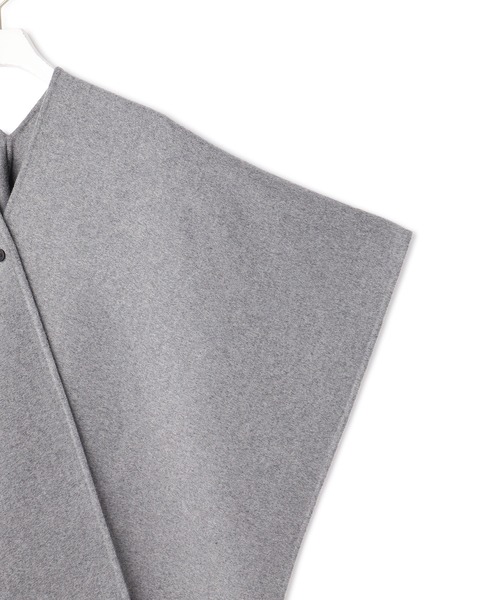 [新品未使用]eleven2nd ポンポンミニストール　グレー Goods | 岡の oka no