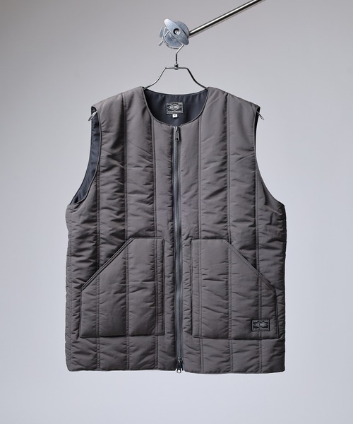 BIG MIKE（ビッグマイク） ベスト ジレ ダブルジップ ナイロン