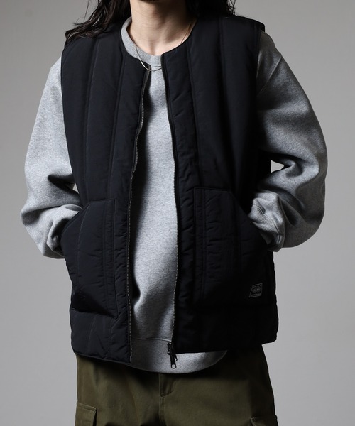 BIG MIKE（ビッグマイク） ベスト ジレ ダブルジップ ナイロン