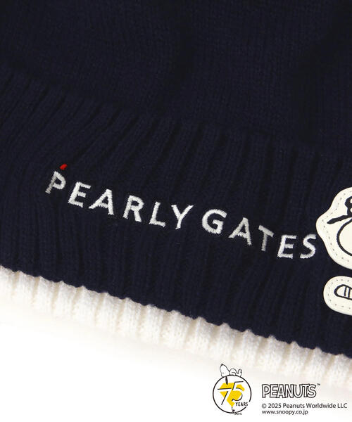 PEARLY GATES（パーリーゲイツ） ニット帽 ニットキャップ 「PEARLY