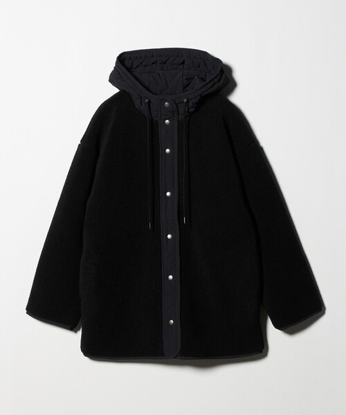 A DAY IN THE LIFE コート アウター ボア×キルト リバーシブル ミドル