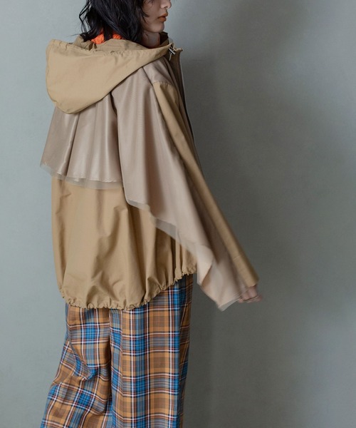 「MARECHAL TERRE」 ブルゾン MEDIUM ブラック レディース_画像3