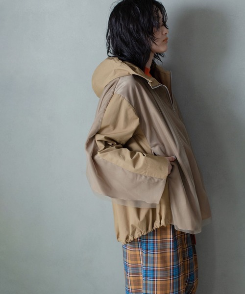 「MARECHAL TERRE」 ブルゾン MEDIUM ブラック レディース_画像7