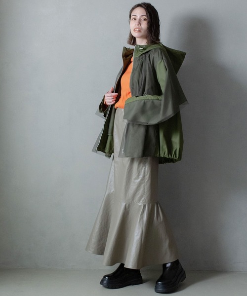 「MARECHAL TERRE」 ブルゾン MEDIUM ブラック レディース_画像8