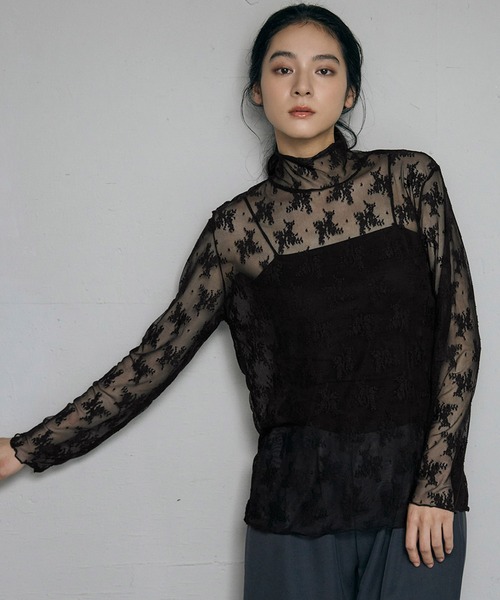JUDY ジュディコレクション カットソー レース 刺繍 トップス ニットソー JUDY COLLECTION(ジュディコレクション)｜カットソー アイテム一覧｜.K