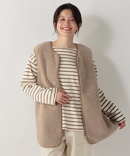 ＊美品＊マチャット machatt／ボア　ベスト　ジレ 楽天市場】ボア ベスト（ベスト・ジレ｜トップス）：レディース