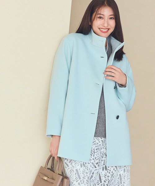 INDIVI（インディヴィ） コート アウター 「日本製／ミドル丈