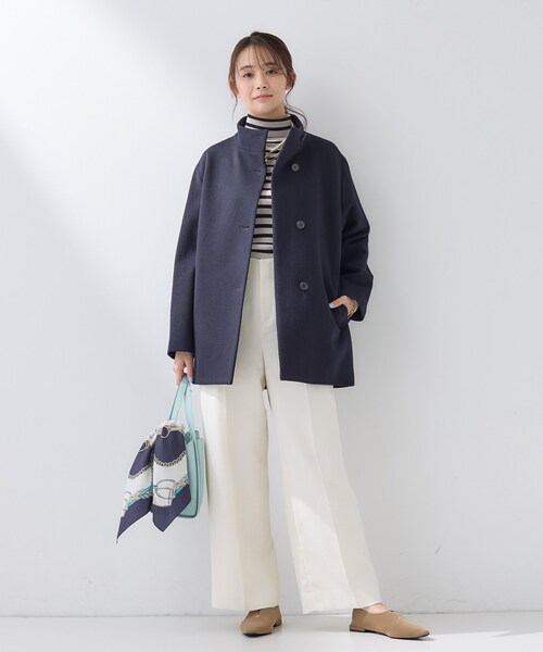 INDIVI（インディヴィ） コート アウター 「日本製／ミドル丈