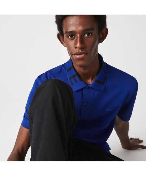 LACOSTE（ラコステ） 半袖ポロシャツ 3 ホワイト メンズ : ZOZOTOWN