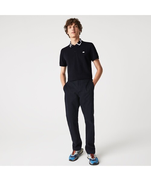LACOSTE（ラコステ） 半袖ポロシャツ 3 ホワイト メンズ : ZOZOTOWN