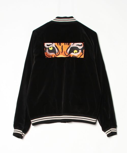 「JohnUNDERCOVER」 刺繍ブルゾン 3 ブラック メンズ_画像2