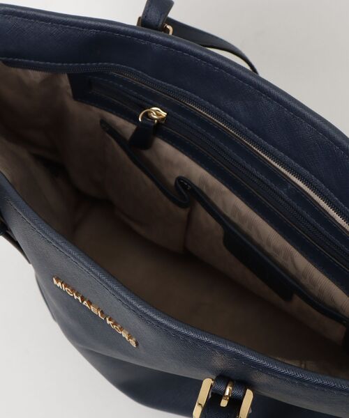 MICHAEL KORS（マイケルコース） ワンポイントトートバッグ - ネイビー
