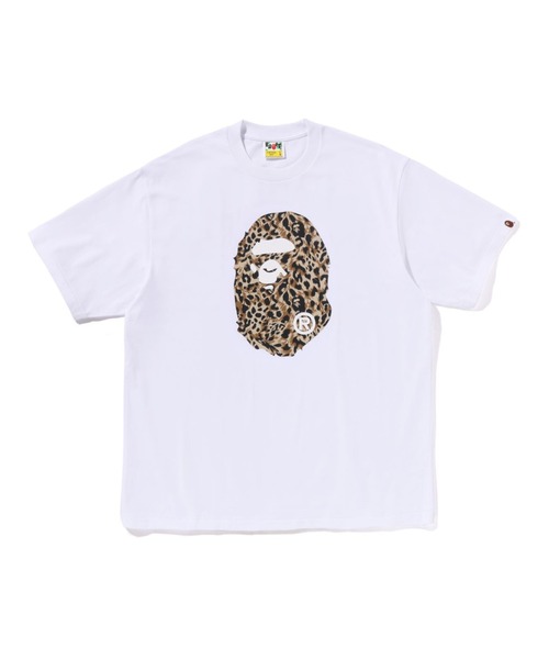 A BATHING APE（アベイシングエイプ） tシャツ WILD LEOPARD PATTERN