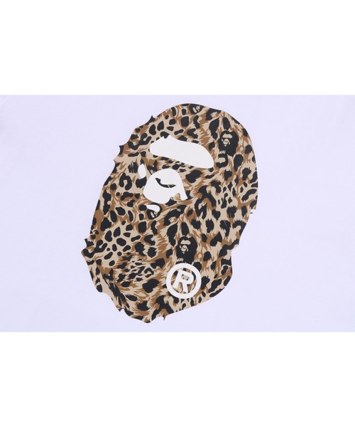 A BATHING APE（アベイシングエイプ） tシャツ WILD LEOPARD PATTERN