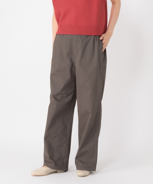 「studio CLIP」 「days」チノパンツ LARGE ベージュ レディース_画像9