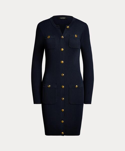 LAUREN RALPH LAUREN（ローレン ラルフローレン） ワンピース ボタン