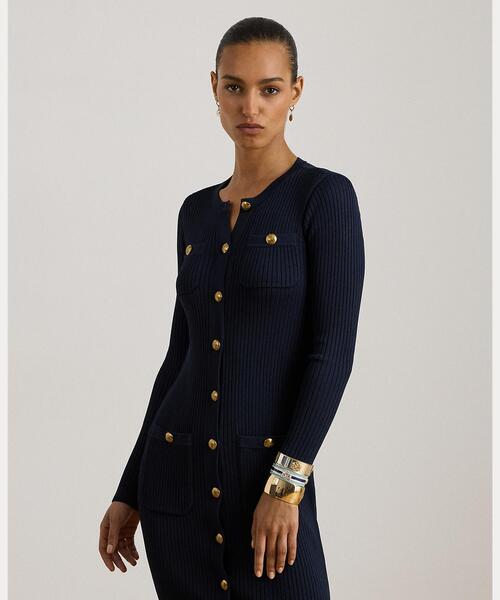 LAUREN RALPH LAUREN（ローレン ラルフローレン） ワンピース ボタン