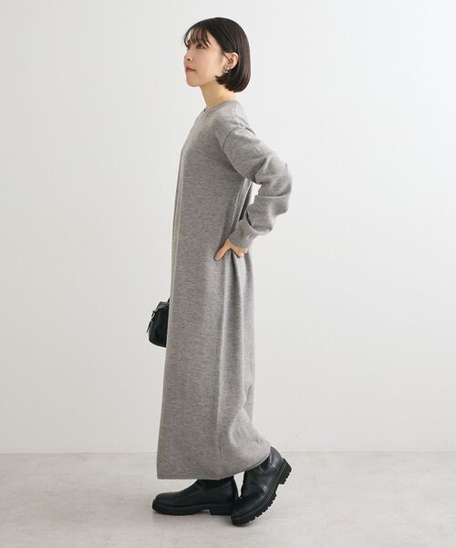 Green Parks（グリーンパークス） ワンピース SET2点ケーブルベスト+