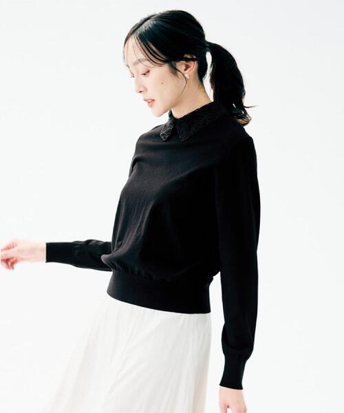 UNTITLED（アンタイトル） ニット セーター 入学式 卒業式 「洗える