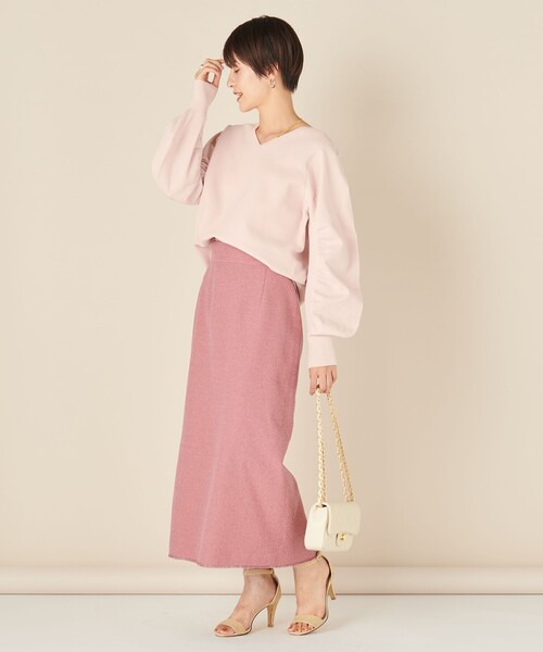 「NOLLEY'S」 タイトスカート 38 ブラック系その他3 レディース_画像7