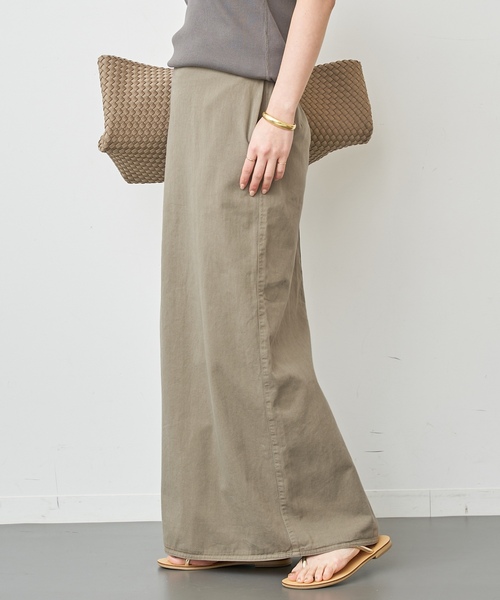 Deuxieme Classe（ドゥーズィエムクラス） ロングスカート 38 カーキ