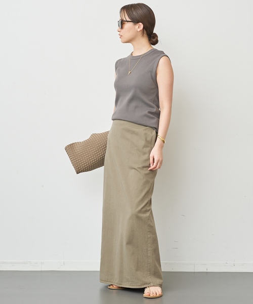 Deuxieme Classe（ドゥーズィエムクラス） ロングスカート 38 カーキ