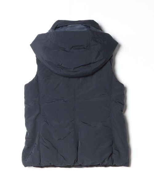 「PLST」 ダウンベスト M ネイビー レディース_画像2