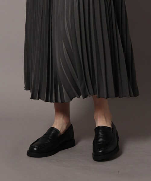 「DRESSTERIOR」 プリーツスカート 36 グレー レディース_画像8
