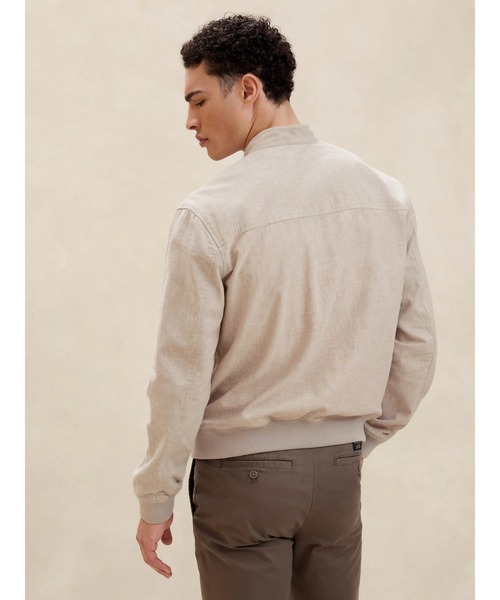 「BANANA REPUBLIC FACTORY STORE」 ブルゾン X-LARGE グリーン メンズ_画像5