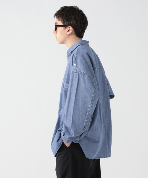 George's シャツ デニムオーバーシャツ メンズ レディース : ZOZOTOWN