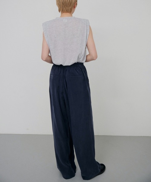 lit イージーパンツ FREE ネイビー レディース : ZOZOTOWN Yahoo!店