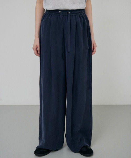 lit イージーパンツ FREE ネイビー レディース : ZOZOTOWN Yahoo!店