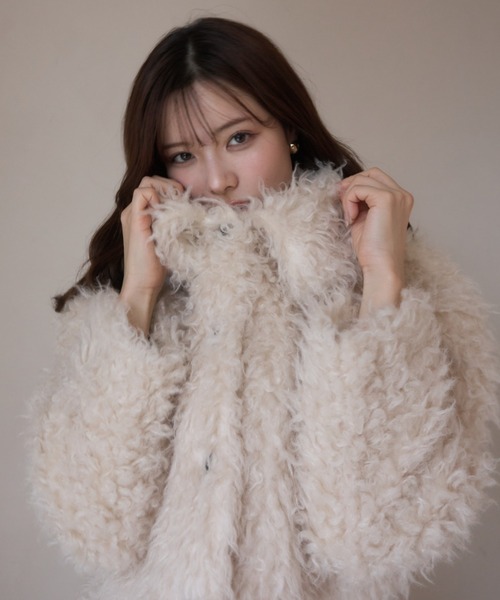 EIMY ISTOIRE（エイミーイストワール） ブルゾン アウター ECOPEL FOUX