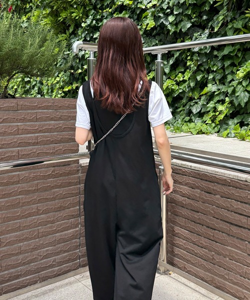 「ISOOK」 オールインワン FREE ブラック レディース_画像9