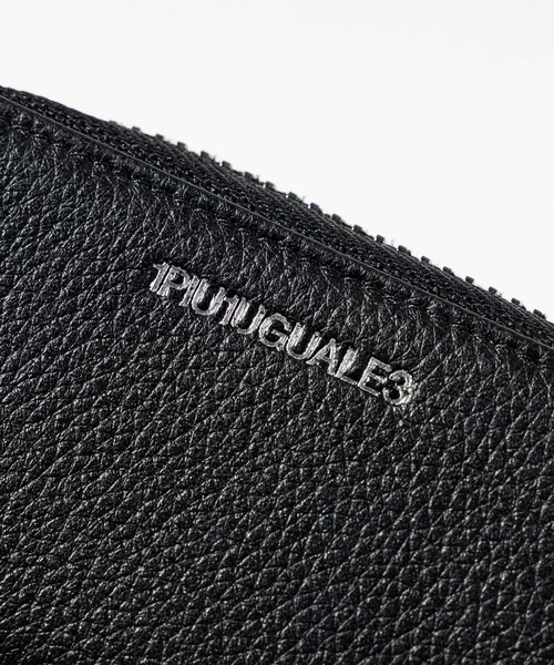 「1PIU1UGUALE3 RELAX 」 財布 ONE SIZE ブラック×ブラック メンズ_画像3