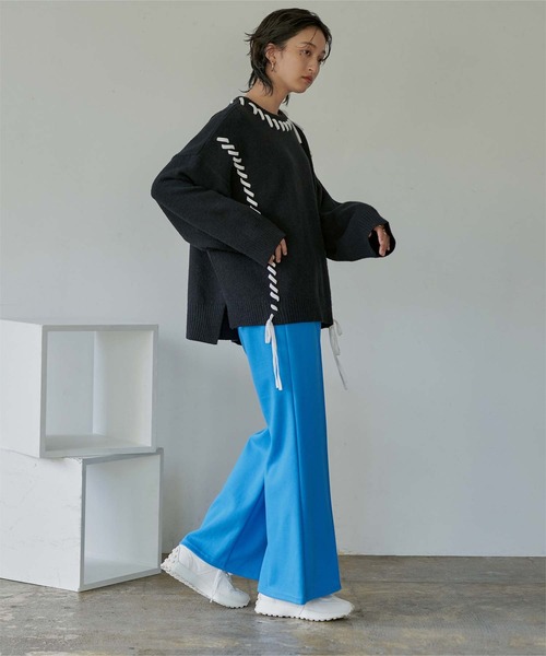 「miette」 長袖ニット FREE ブラック レディース_画像5