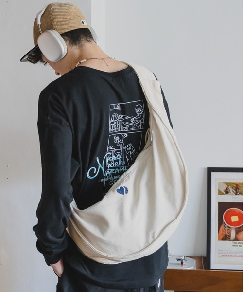 「kaoyorinakami」 ショルダーバッグ FREE ブラック×レッド メンズ_画像7