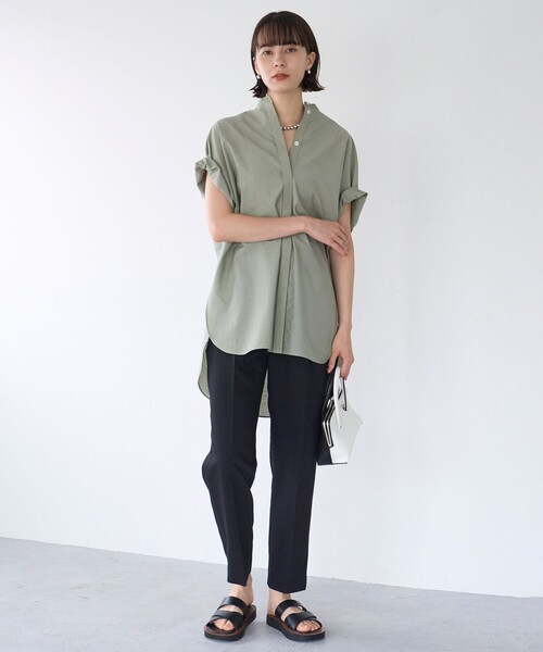 「UNFILO」 パンツ LARGE グレー レディース_画像3