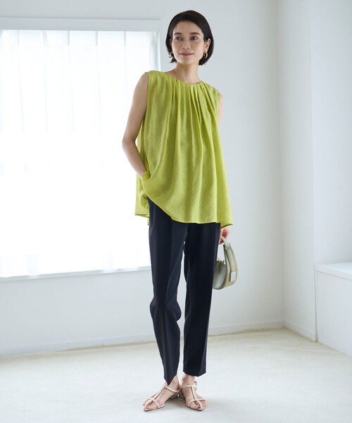 「UNFILO」 パンツ LARGE グレー レディース_画像4