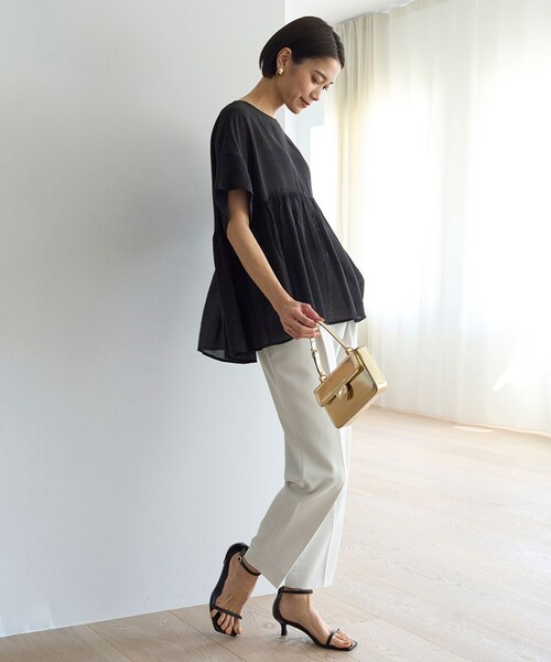 「UNFILO」 パンツ LARGE グレー レディース_画像9