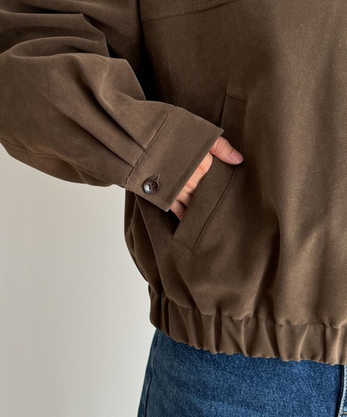 「CANAL JEAN」 「El mar」ブルゾン ONE SIZE ブラウン レディースの画像