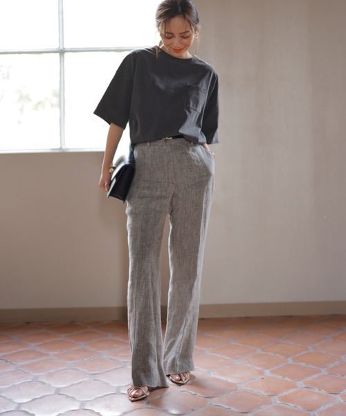 「anuans」 パンツ SMALL ブラック レディース_画像6