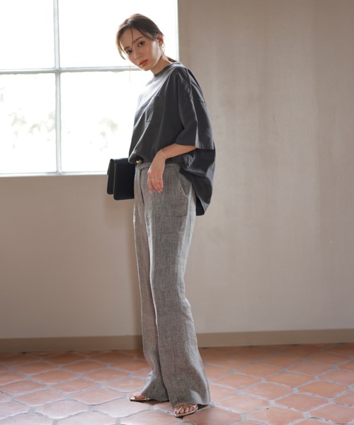 「anuans」 パンツ SMALL ブラック レディース_画像8