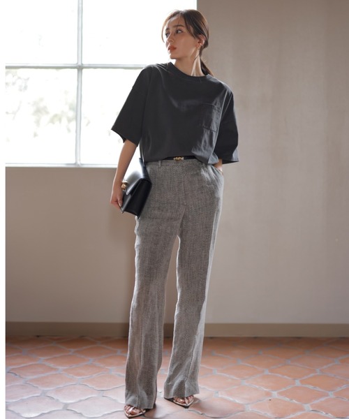 「anuans」 パンツ SMALL ブラック レディース_画像9