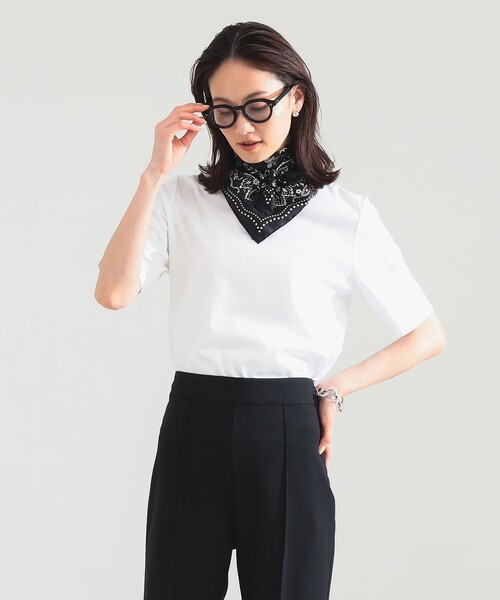 Demi-Luxe BEAMS（デミルクス ビームス） tシャツ スムース ハーフ