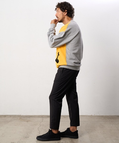 「STUD MUFFIN」 スウェットカットソー 3 ブラック メンズ_画像6